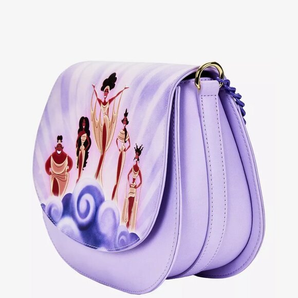 Loungefly Disney Hercules The Muses Cloud Crossbody Bag - Picture 2 of 5